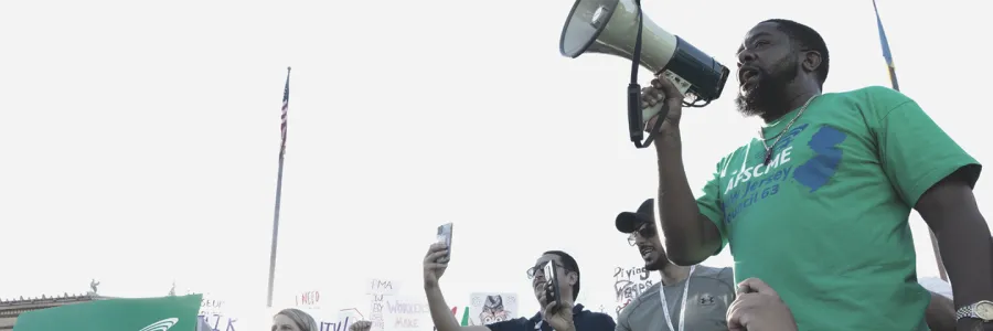 Philadelphia Museum of Art protest